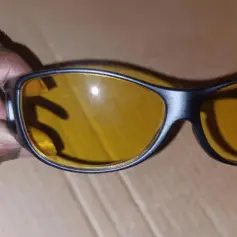 Glasses in hand